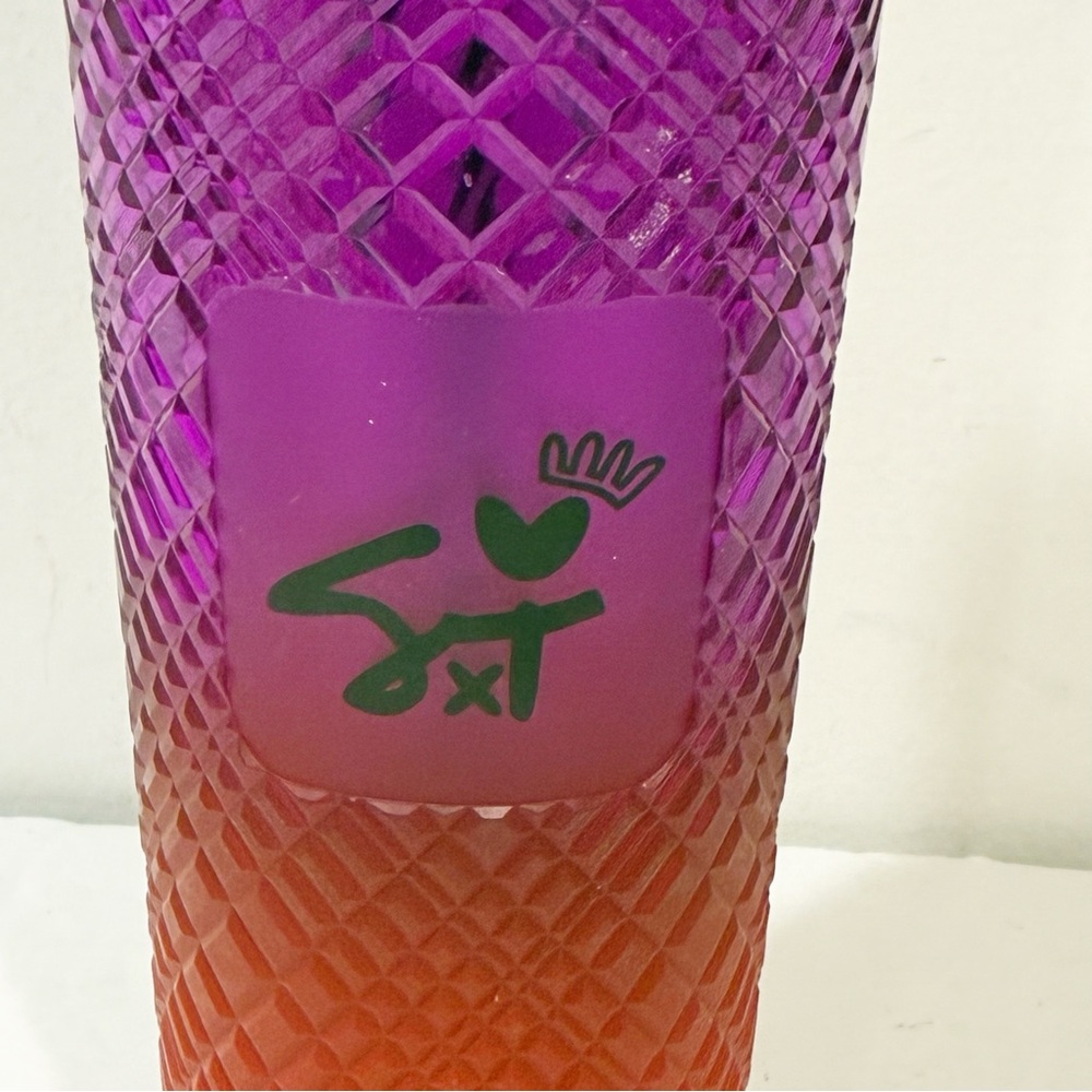 Starbucks‎ 2024 Shae Anthony Gemstone Gradient Cold Cup Tumbler 24 OZ NEW - Picture 3 of 5